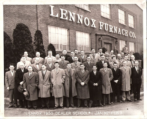 Lennox Dealer School 1950